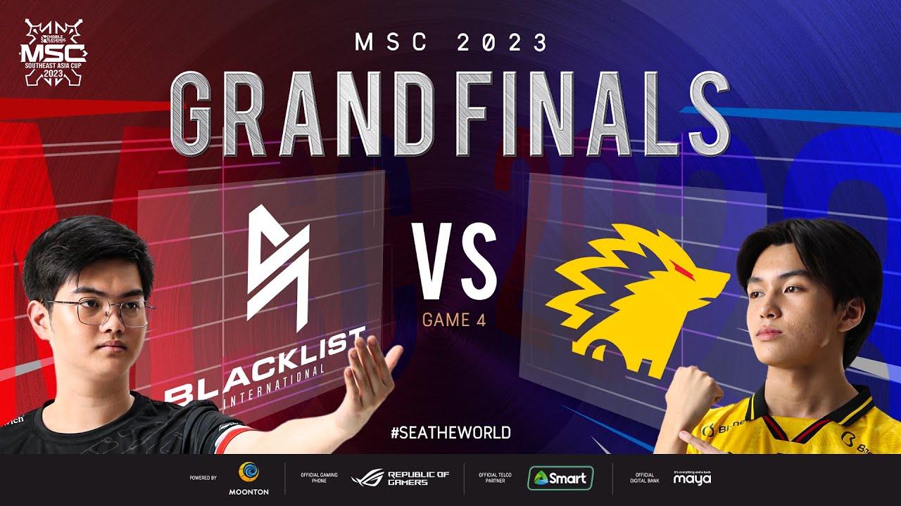 [FIL] MSC 2023 GRAND FINALS | BLCK vs ONIC Game 4