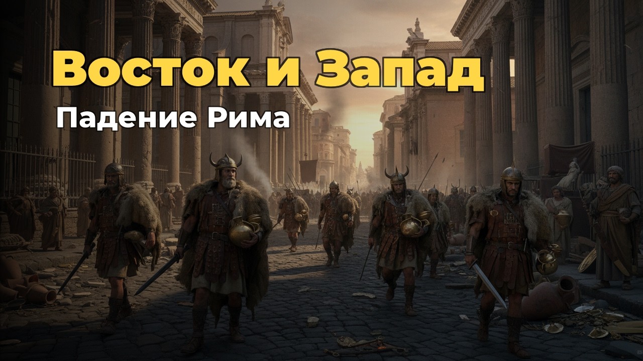 Падение Рима. Раскол на две империи