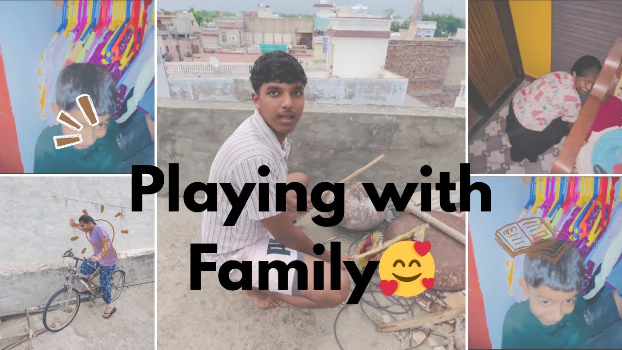 Playing with Family || lukan Chupai🤣🤣 Maja aagya 👍🏻