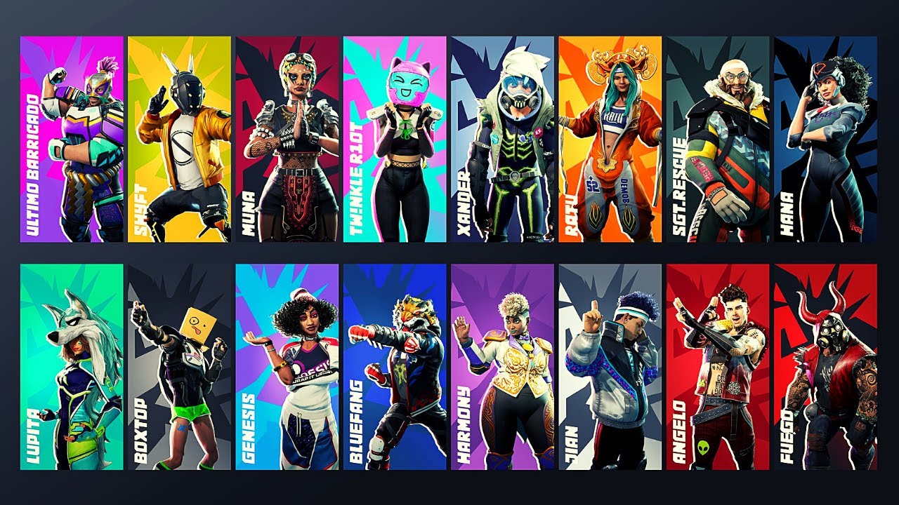 Destruction Allstars All Characters Showcase [4K HDR]