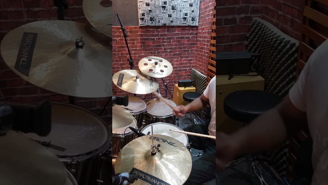 Sete vezes mais (Drum cover)  #Setevezesmais #grooves #sonordrums #evansdrumhead