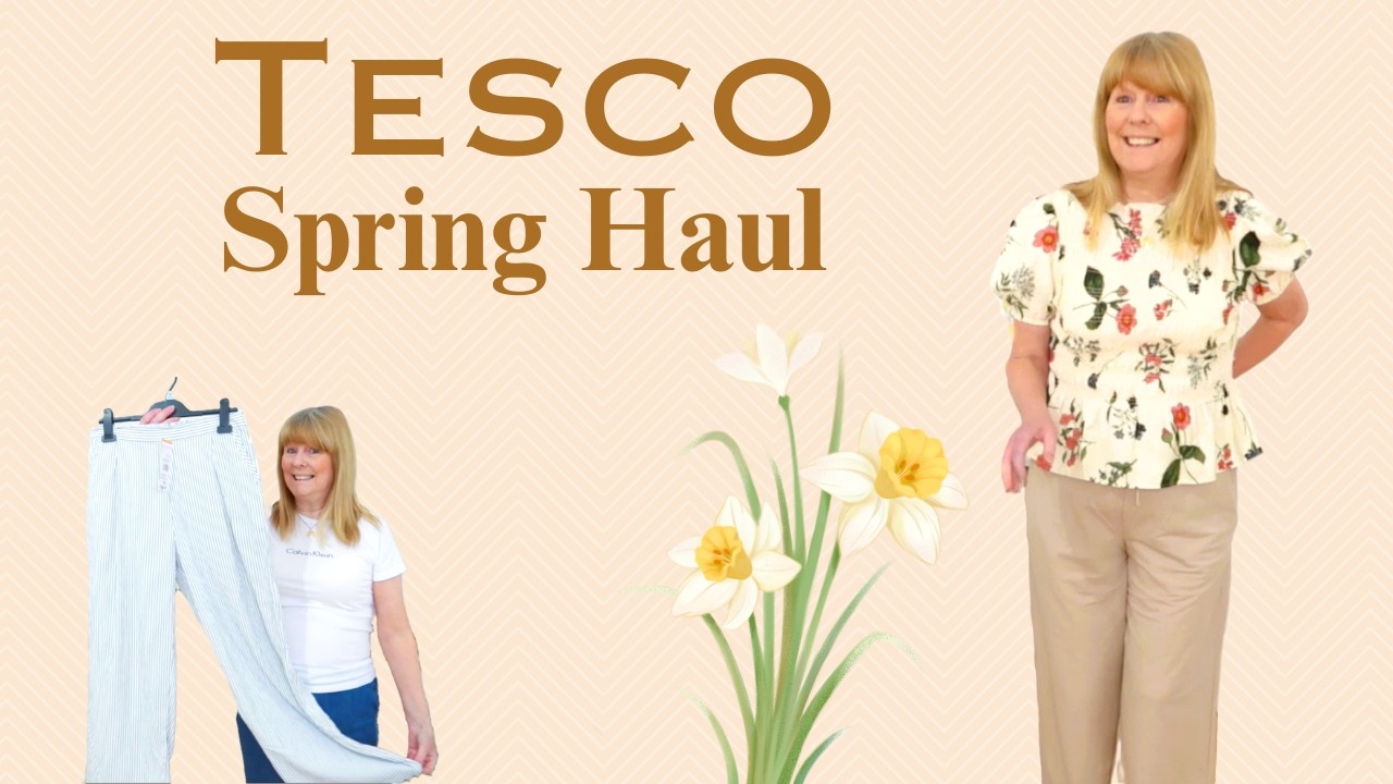 Tesco Haul F&F Spring Clothing, what's new in for this season.  Great styles, affordable clothing.