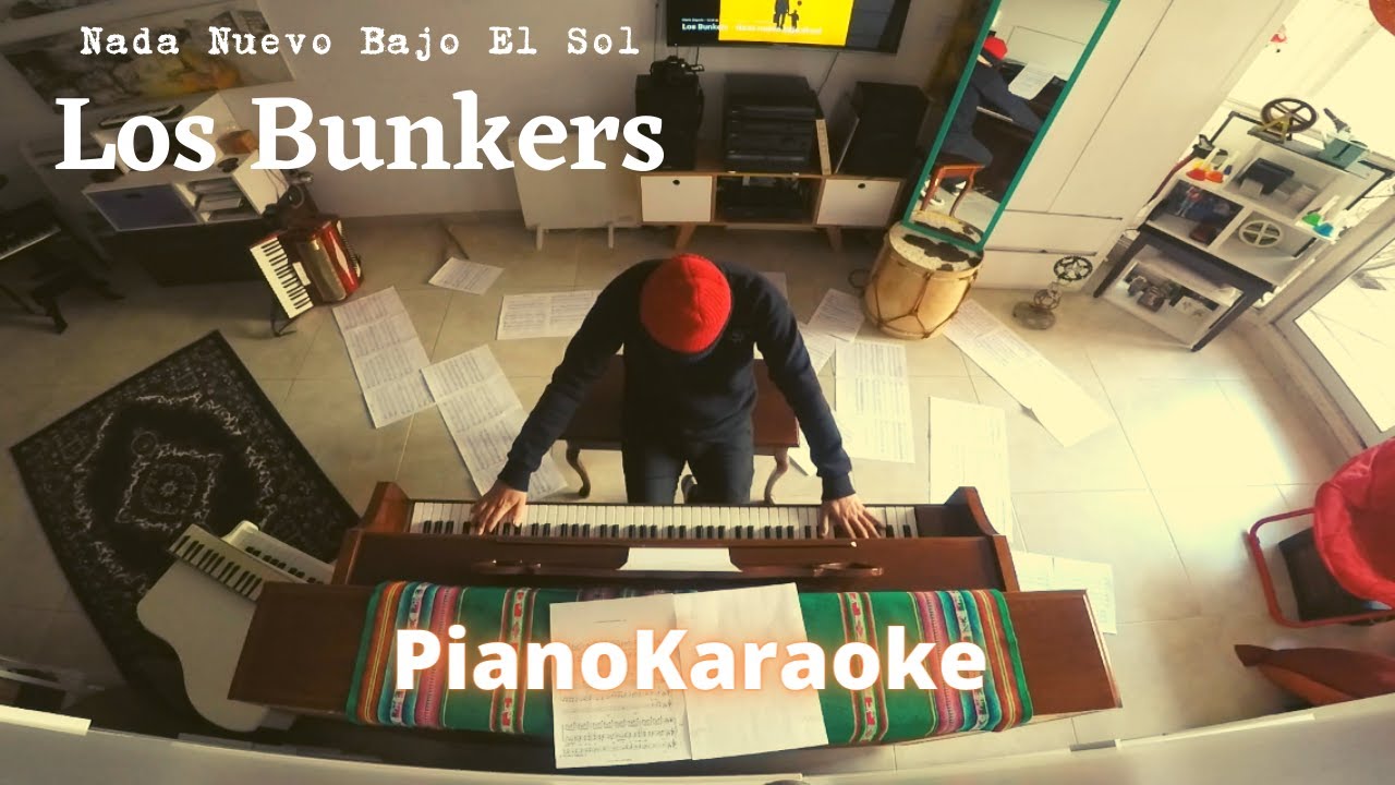 Los Bunkers - Nada nuevo bajo el sol (Partitura + PianoKaraoke)