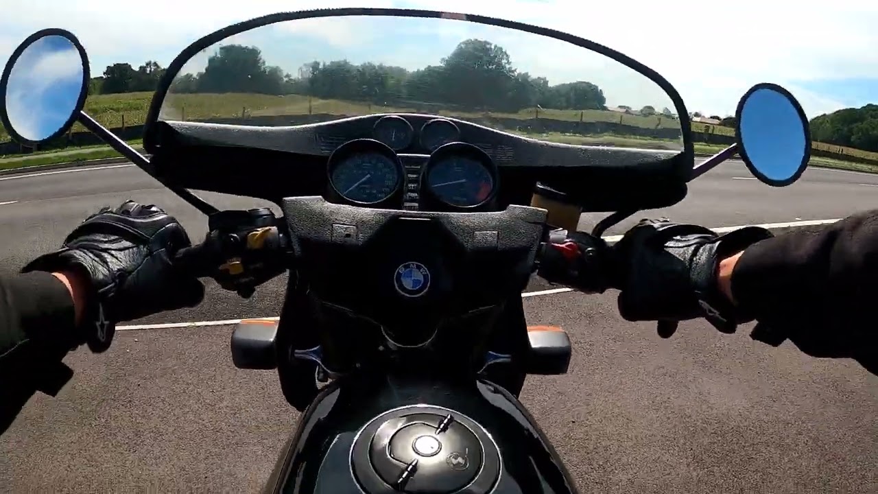 1982 BMW R100CS WALKAROUND & TEST RIDE.