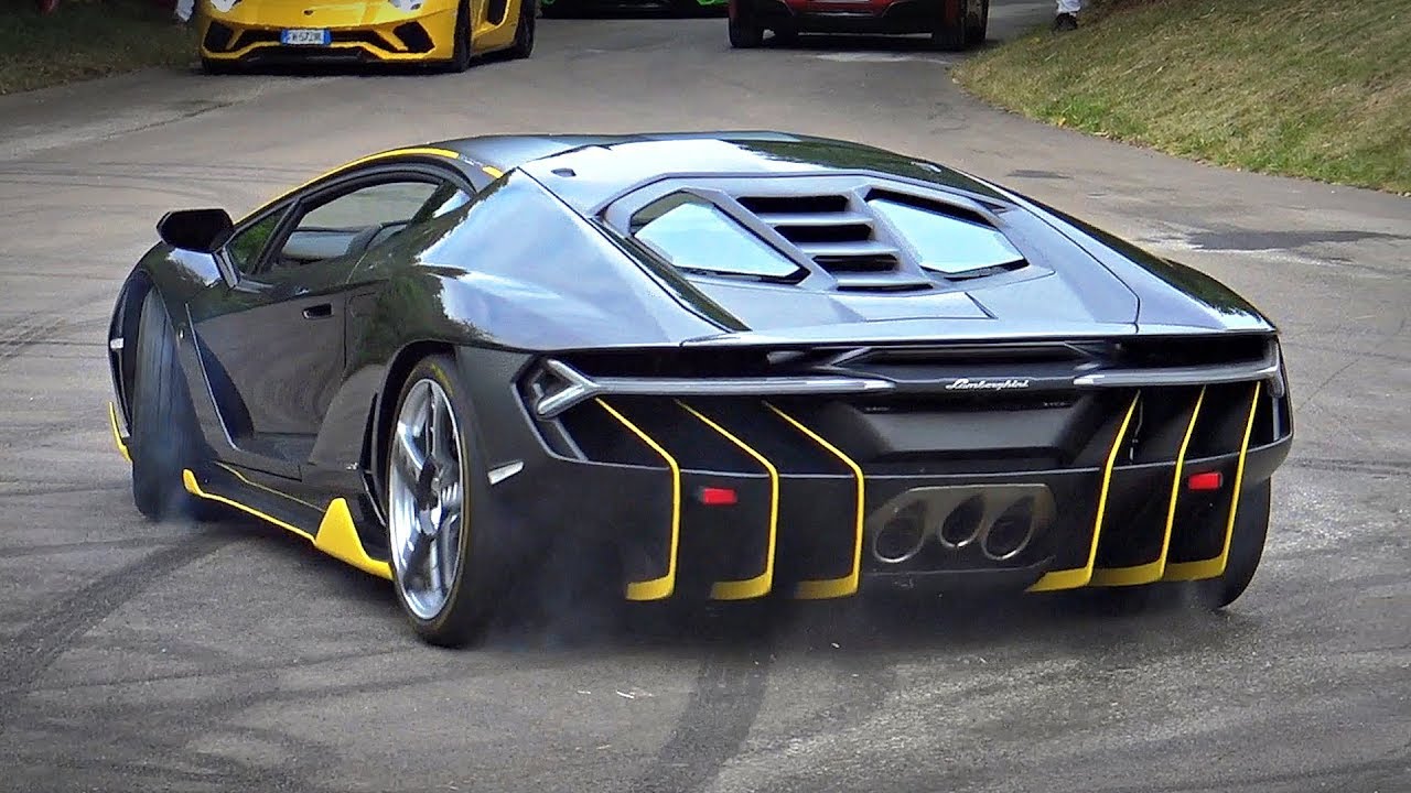 The BEST LAMBOS at Festival of Speed 😍 | SC18 Alston, Centenario, Huracan EVO, Aventador SVJ & More!