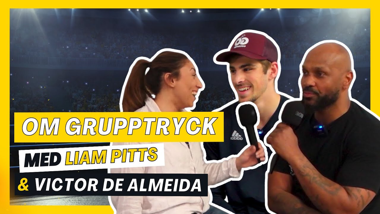 GRUPPTRYCK | Rabab intervjuar Liam Pitts & Victor De Almeida