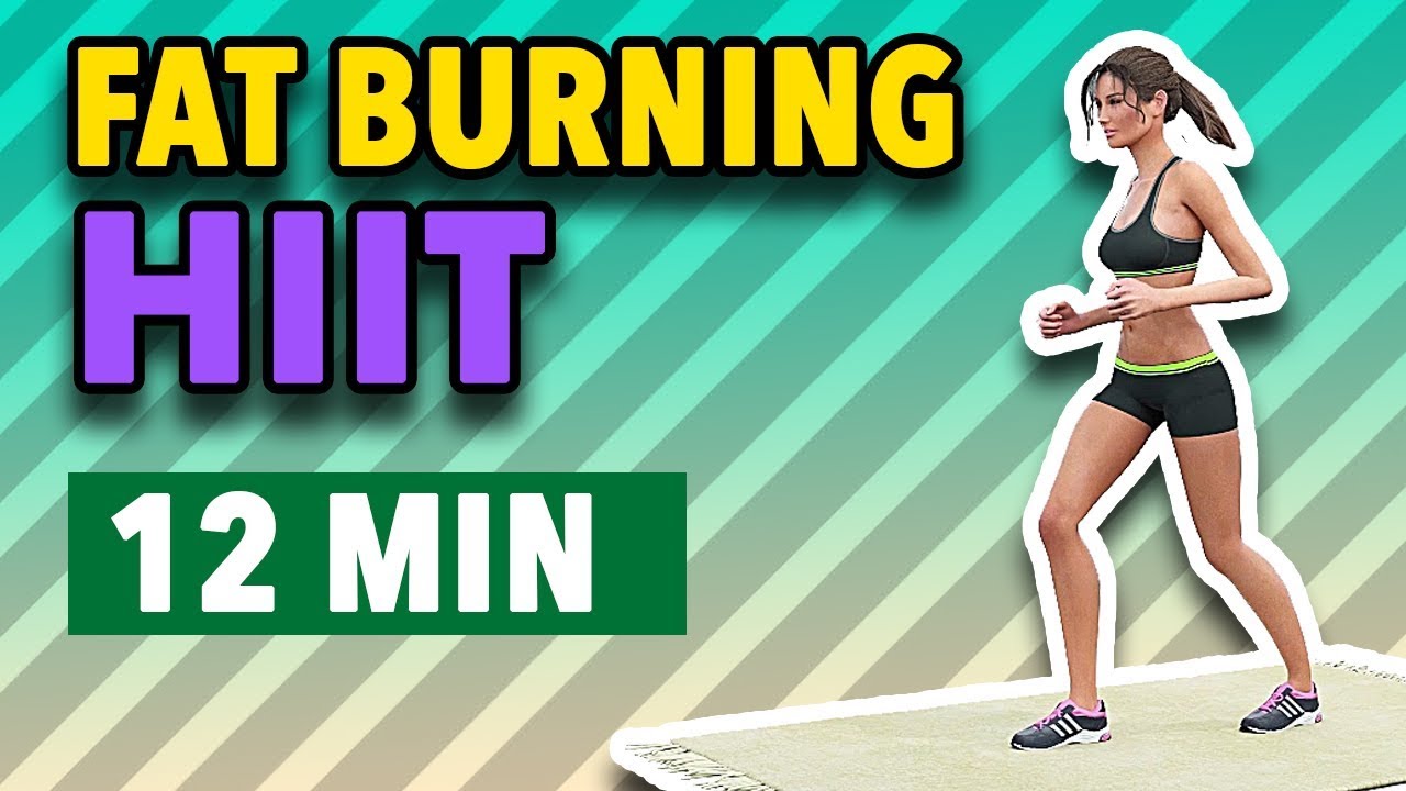 12 Min Fat Burning HIIT Workout //No Equipment