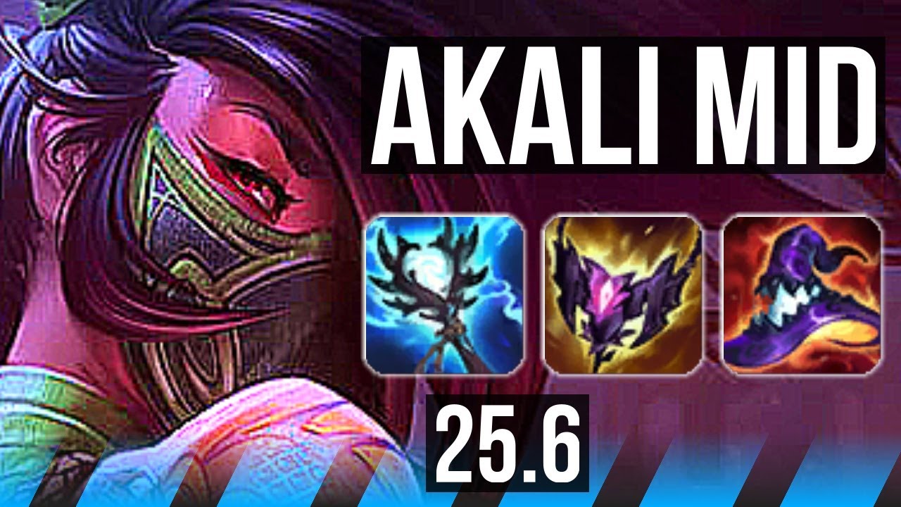 AKALI vs EKKO (MID) | EUNE Master | 25.6