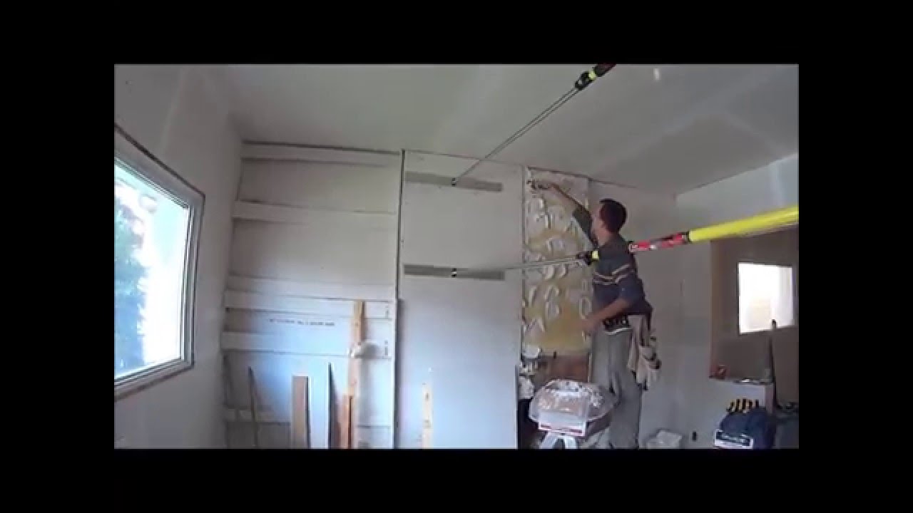 Drywall over Plaster and Lath, Laminating drywall, tapcons