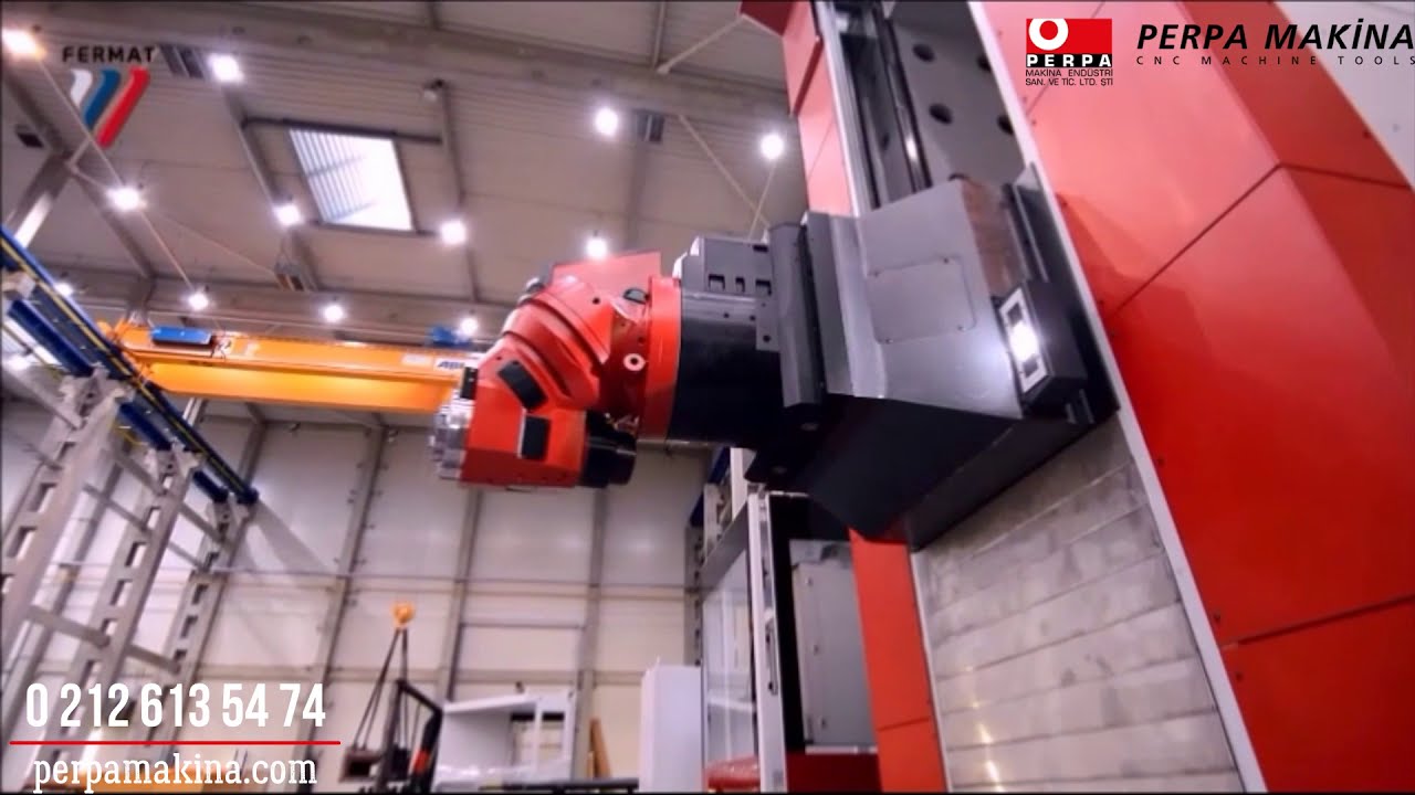 FERMAT cnc borverk tezgahları - Tam otomatik kafa se&ccedil;enekleri