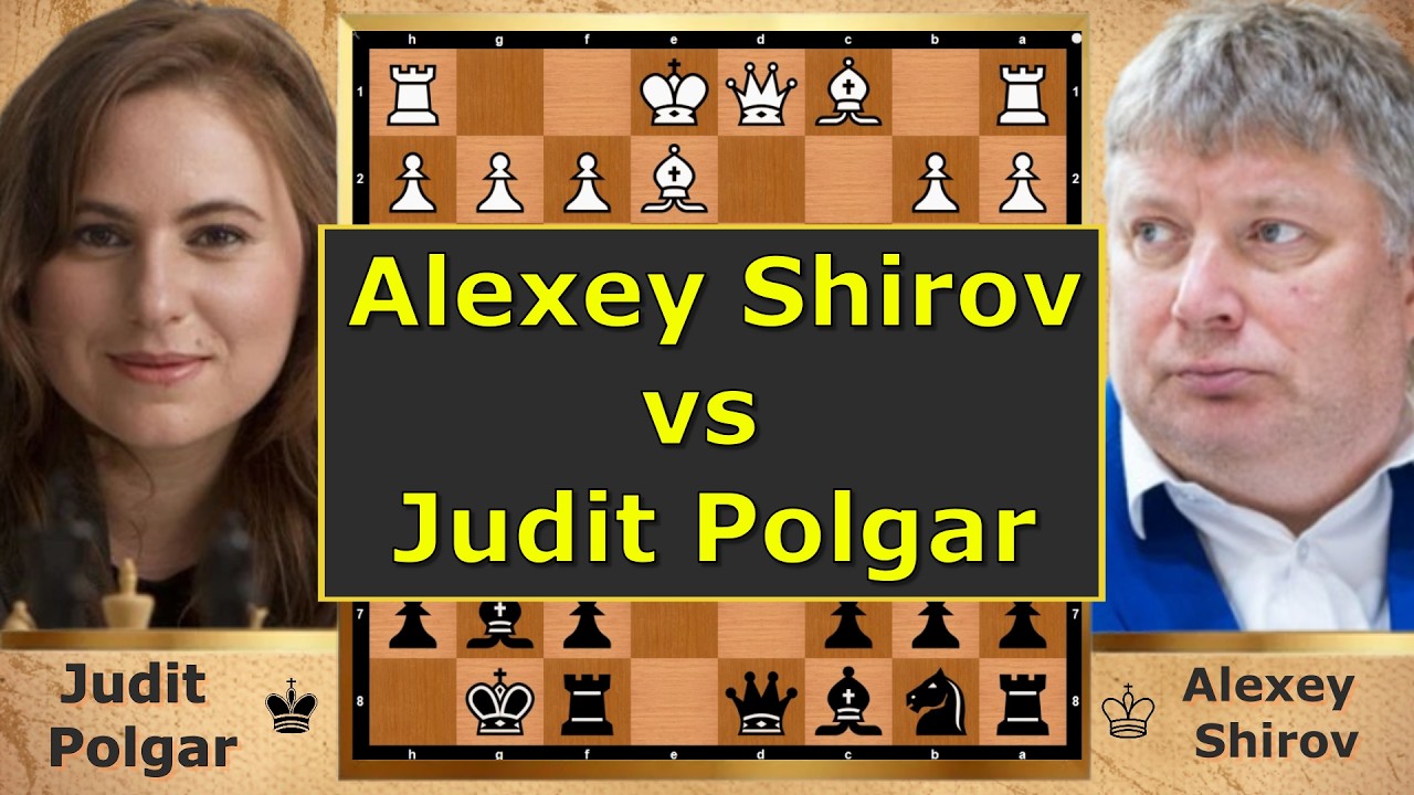 ALEXEY SHIROV vs JUDIT POLGAR – King’s Indian Fire! ♟🔥 Dos Hermanas 1995 #JuditPolgar #Shirov