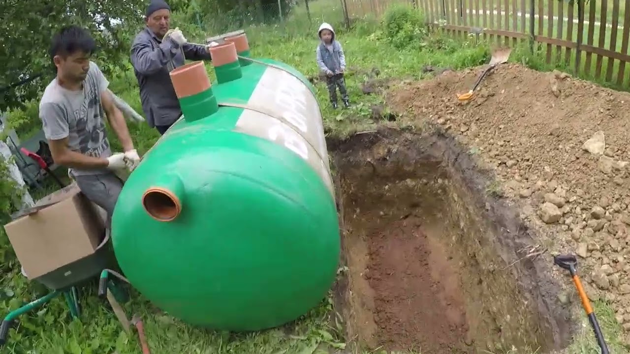 установка стеклопластикового 1,5м3