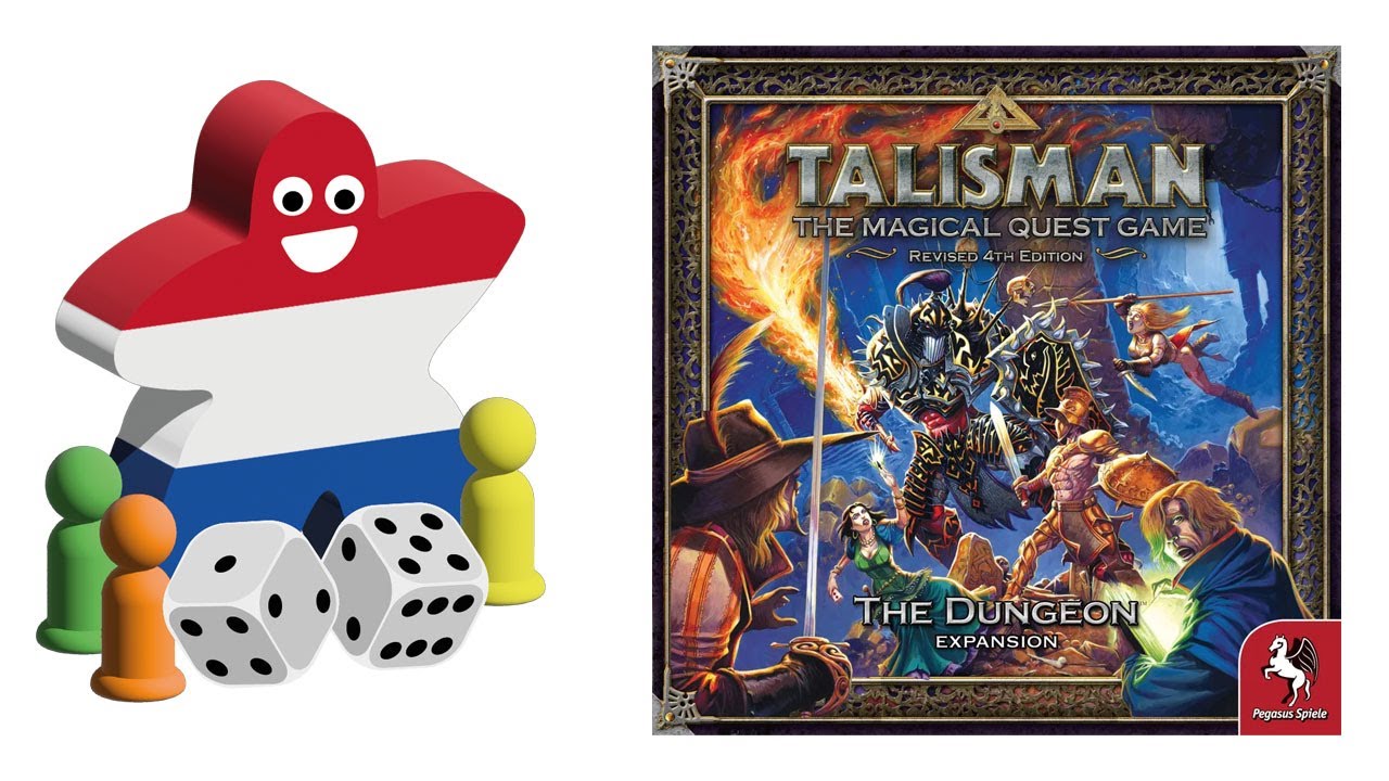 how to play Talisman - the Dungeon