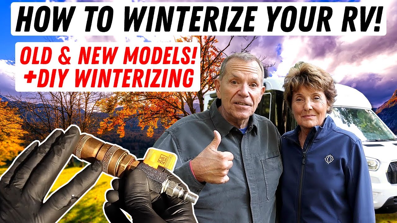 How To Winterize Your RV! Old/New Models and DIY Winterizing