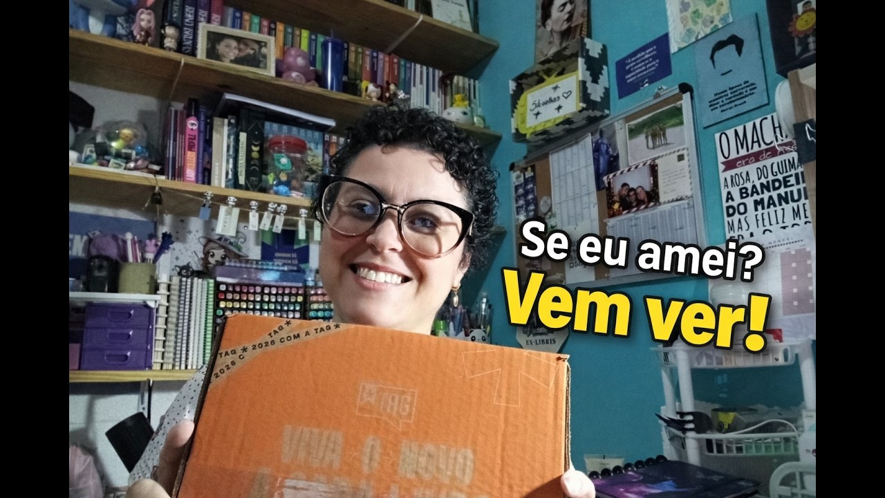 Unboxing TAG: livro + mimos + minhas expectativas ✨