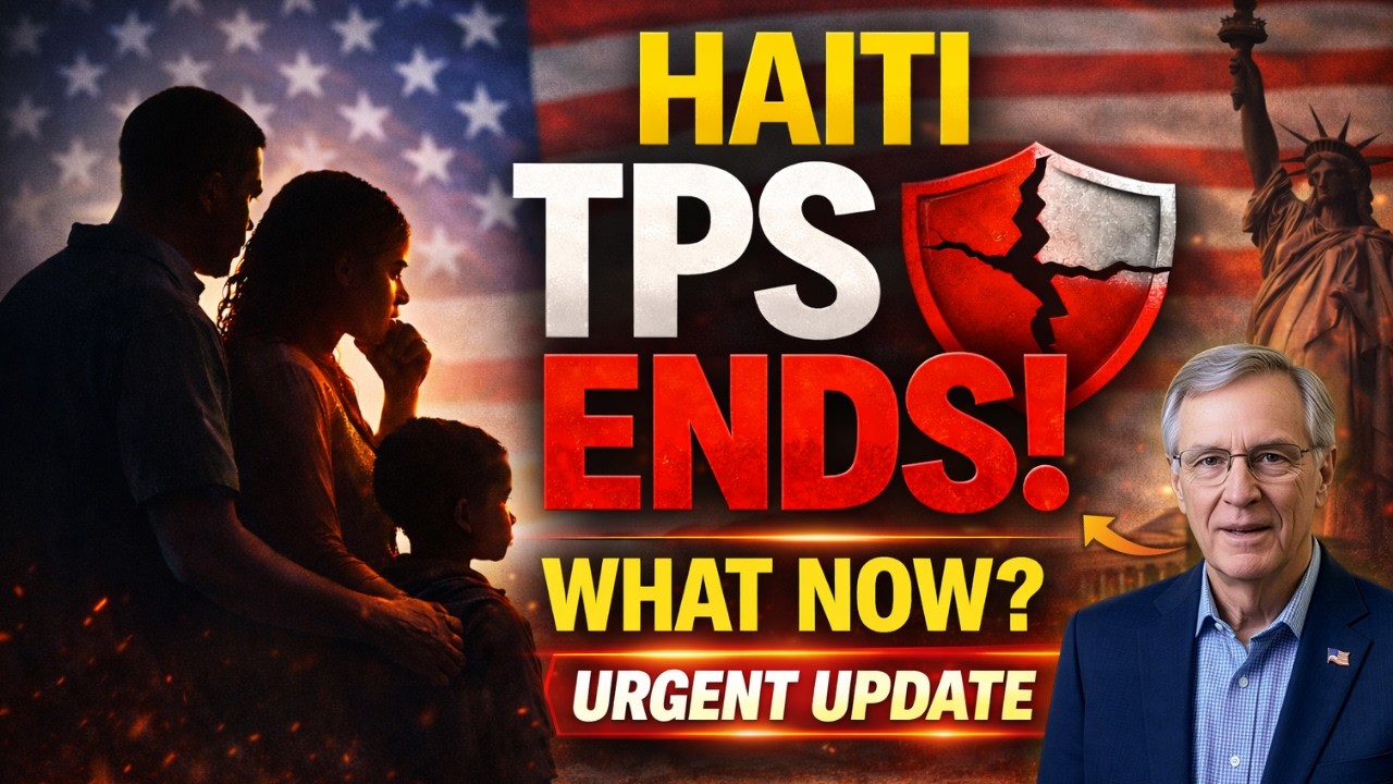 Haiti TPS Ending 2026? DHS & USCIS Official Update (What Haitians Must Do NOW)