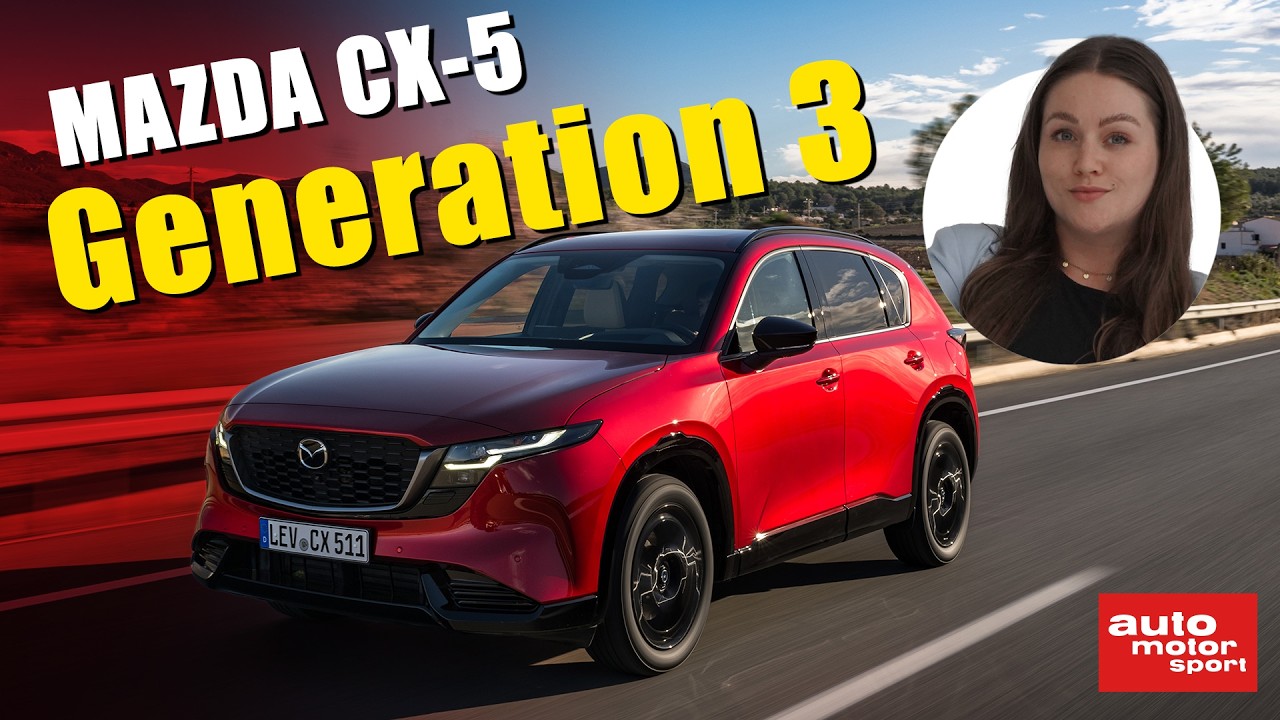Erster Test: Mazda CX-5 | Leslie f&auml;hrt Generation 3
