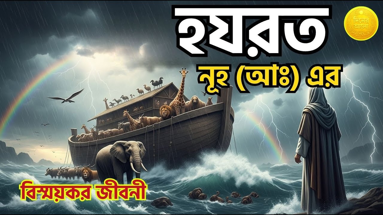 হযরত নূহ (আঃ)-এর বিস্ময়কর জীবনী ও মহাপ্লাবনের করুণ ইতিহাস ❗ | Life History of Prophet Nuh (AS)