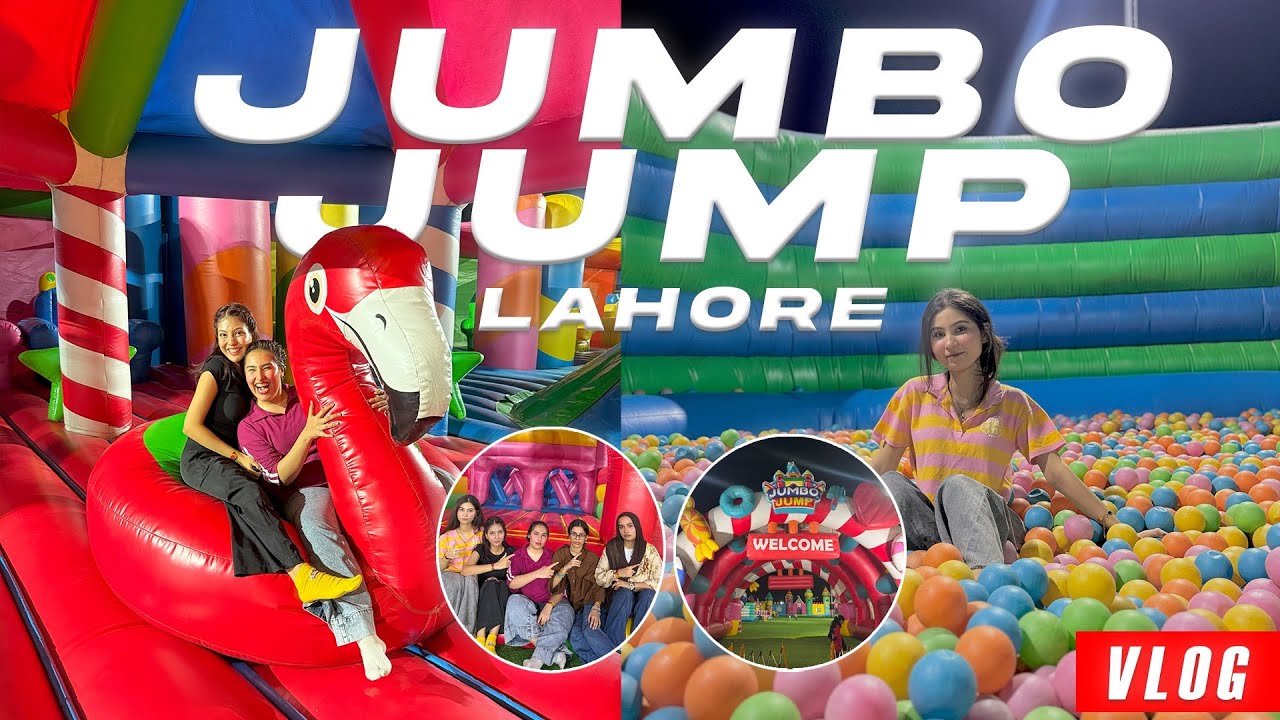 Jumbo Jump Lahore 😍 World Largest Jumping Castle 