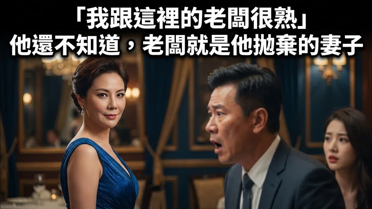 早上丈夫丟錢羞辱我是「可悲的窮光蛋」，晚上他帶小三來我的餐廳，看到我後瞬間傻眼。