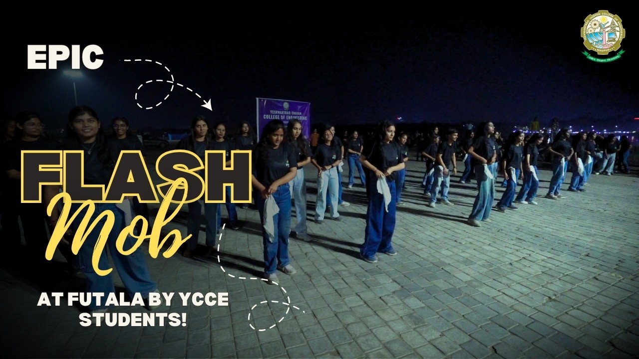 Epic Flash Mob at Futala by YCCE Students!
