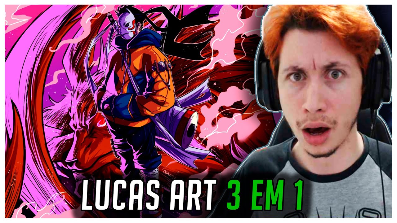RAECT 3 EM 1: MANGEKYO SHARINGAN, LAÇOS E KAGUYA - Lucas ART (7 Minutoz)