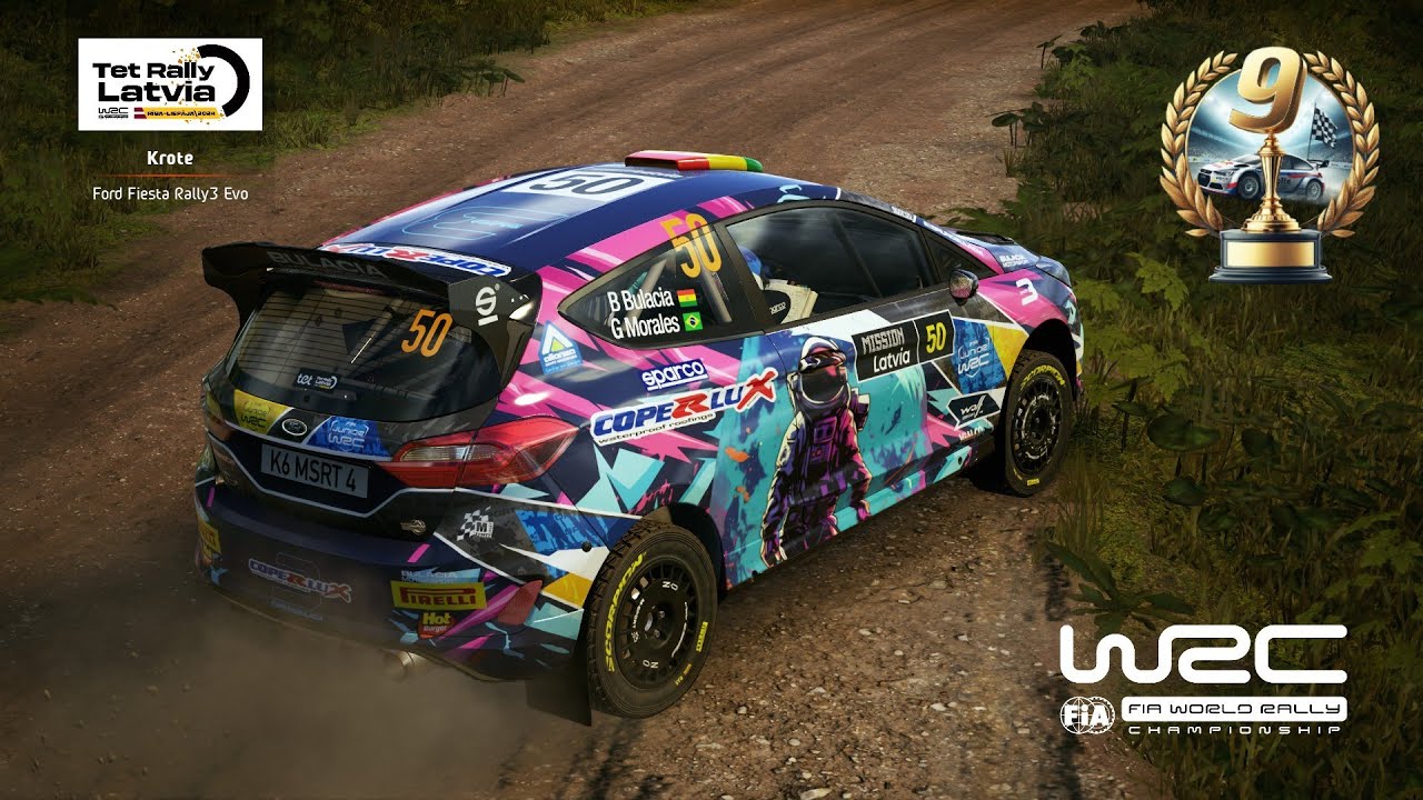 Ford Fiesta Rally3 Evo | Rally Latvia, Krote | Highlights, Bonnet, Chase, Car Setup | EA WRC 24