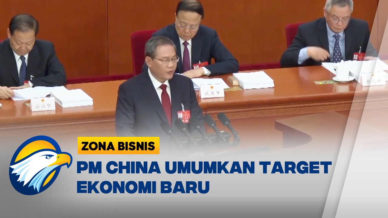 Tiongkok Umumkan Target Ekonomi China dan Tegaskan Sikap soal Taiwan - [Zona Bisnis]