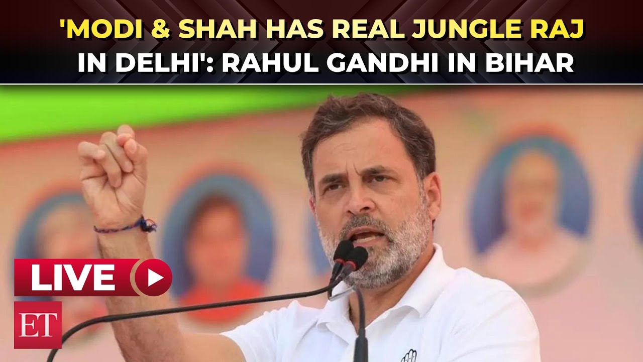 Rahul Gandhi in Araria alleges BJP may attempt vote theft in Bihar, urges&nbsp;youth&nbsp;to&nbsp;act