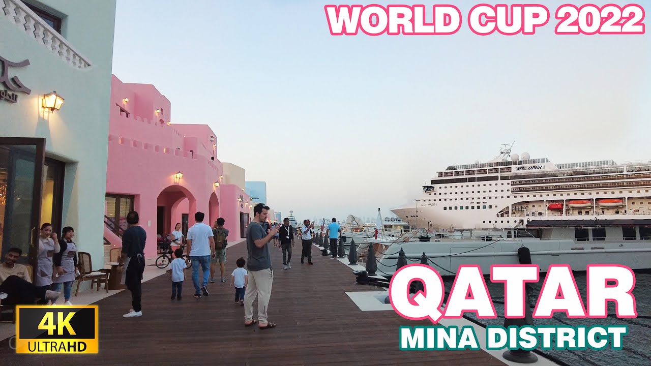 FIFA World Cup 2022 - Mina District 4K 60 FPS #fifa #worldcup #qatar