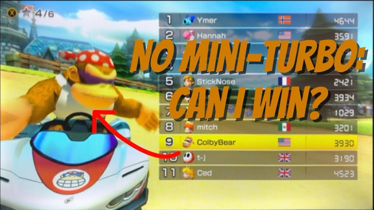 Can I WIN with NO MINI-TURBO?