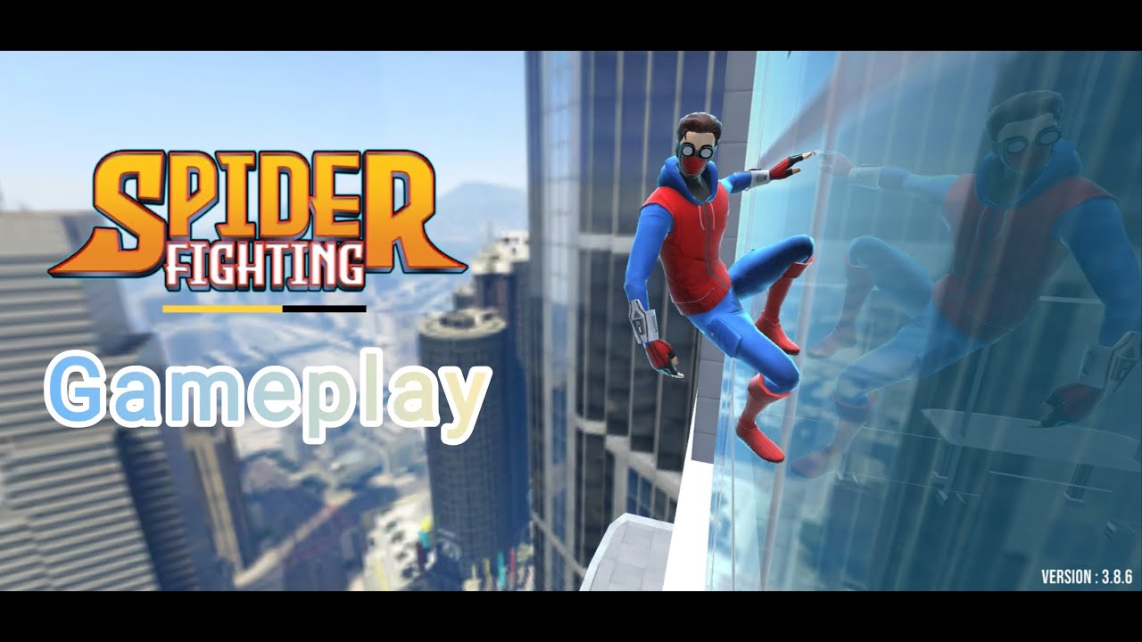 Spider Fight with SUPER Villain | #gameplay  #spiderfight