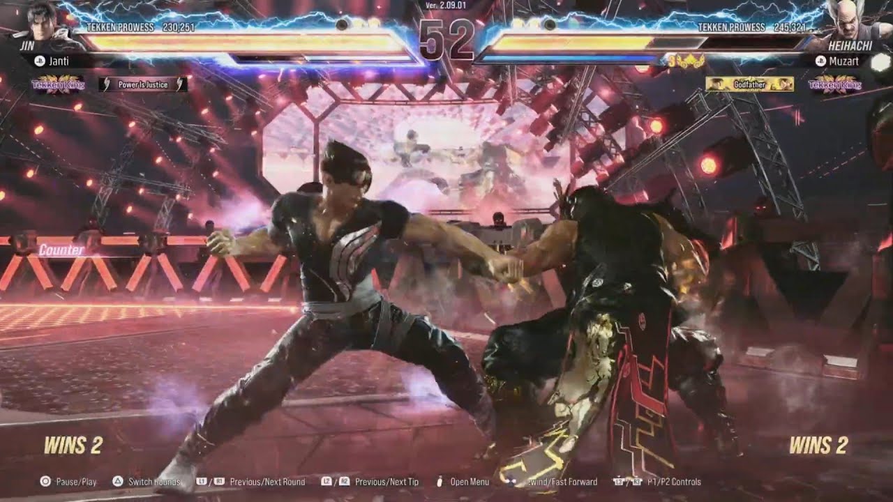TEKKEN 8 S2 My Jin vs Tough Heihachi Player