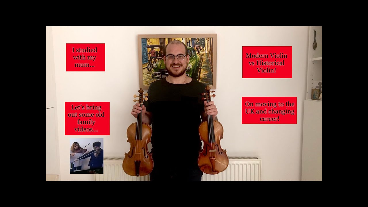 MODERN vs. BAROQUE VIOLIN. What's the difference? Explained by Marino Capulli [Violin]