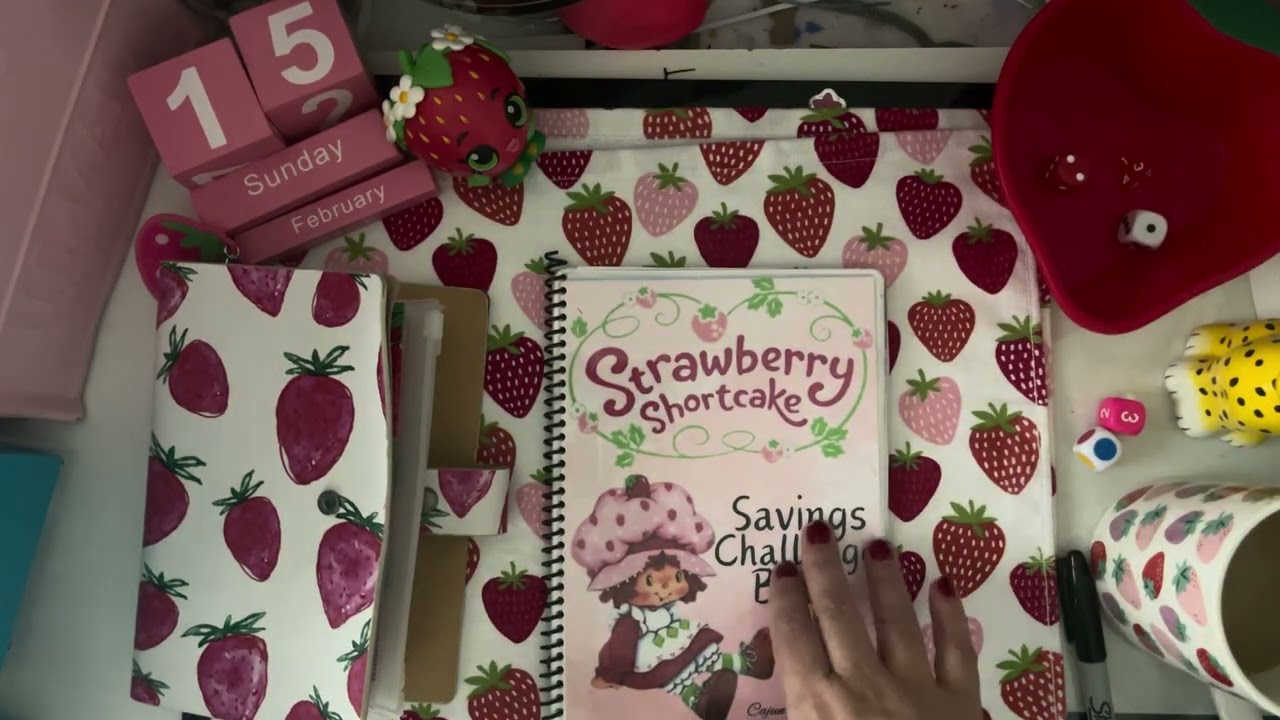 🍓 Strawberry Sunday Funday 🍓 #strawberrysavings #savingschallenges 