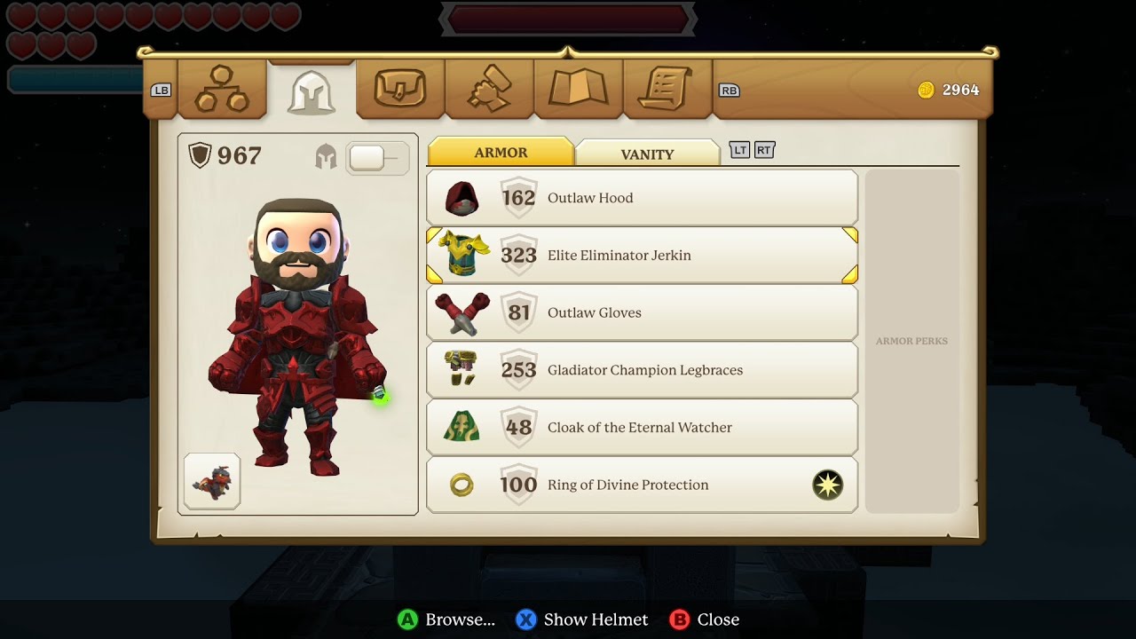 Portal Knights:  My Warrior Build (2019)