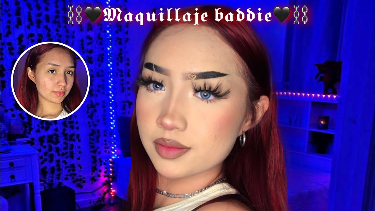 Makeup Tutorial 🖤⛓𝕭𝖆𝖉𝖉𝖎𝖊⛓🖤 para principiantes (paso a paso)