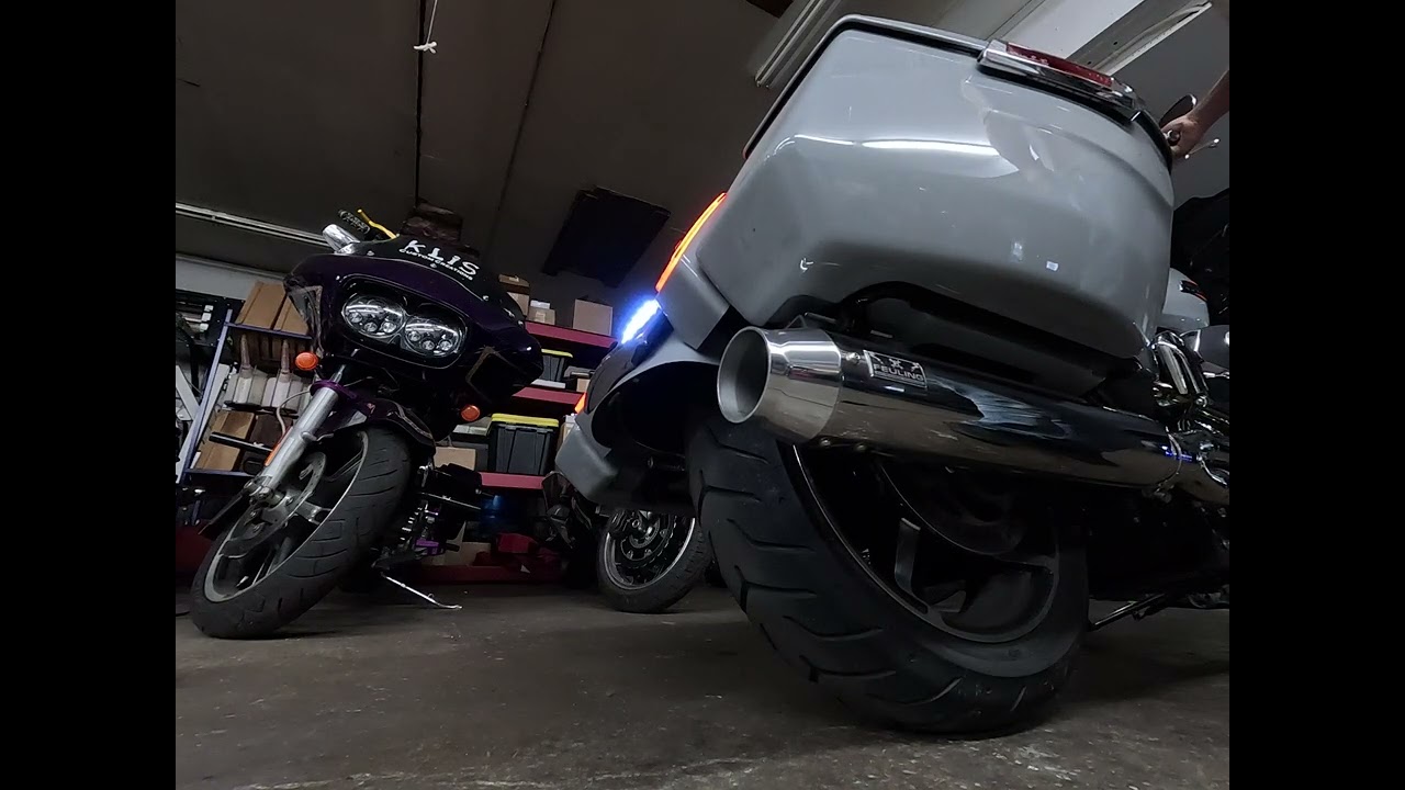 Feuling Exhaust System on 2024 Road Glide