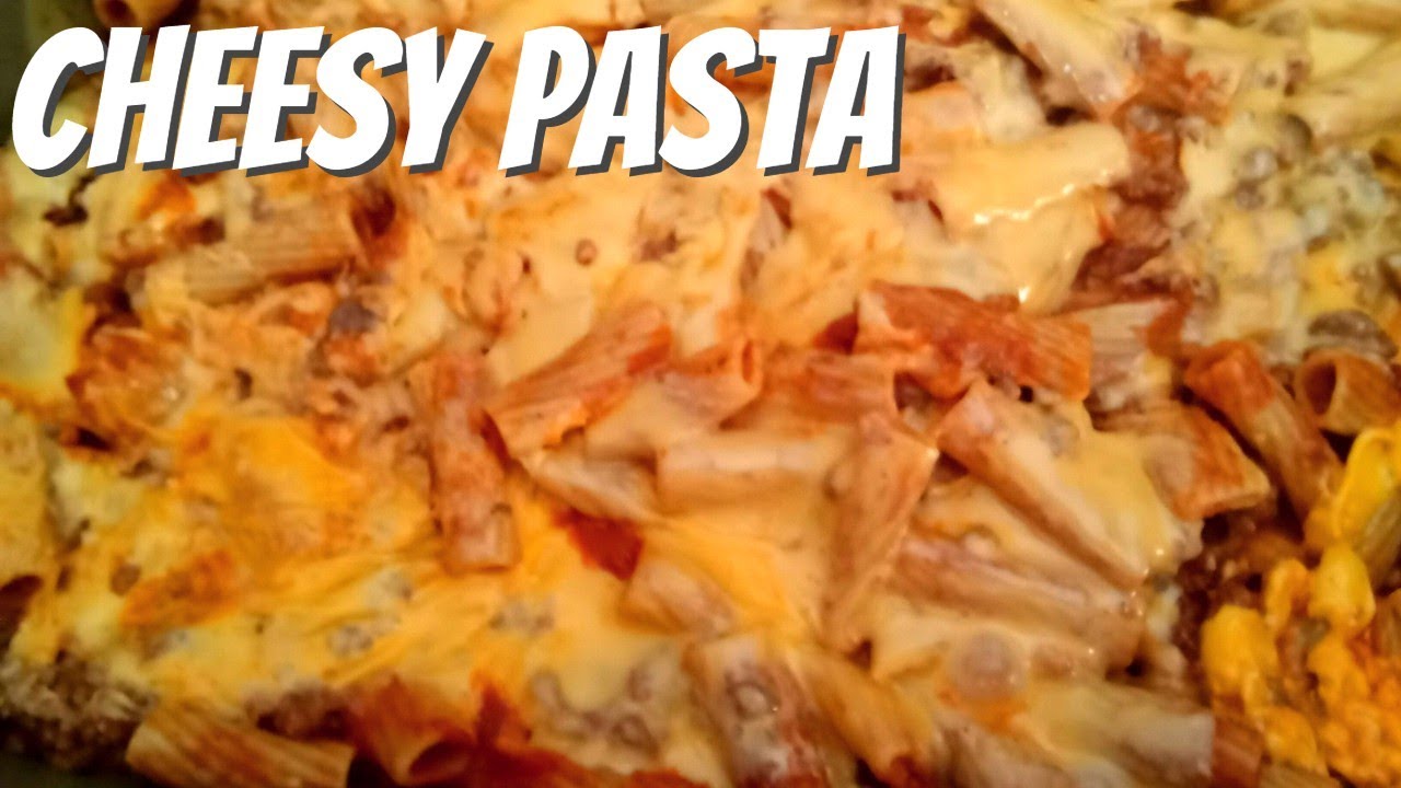 Making Cheesy Pasta with Rigatoni Noodles!