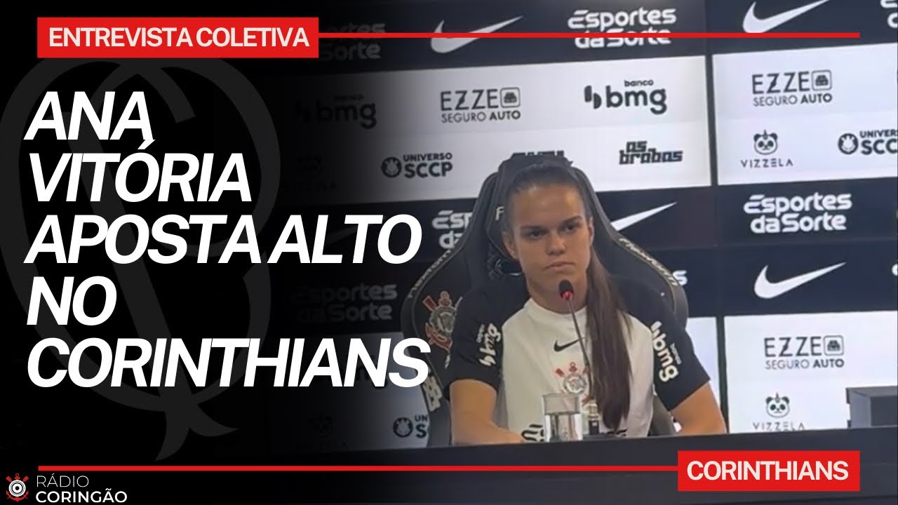 Ana Vitória vê Corinthians forte para disputar o Mundial Feminino