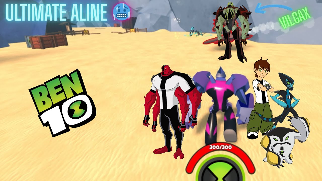 There,s A Ultimate Ben 10 Aliens Vs Vilgax - Full Battle | Roblox
