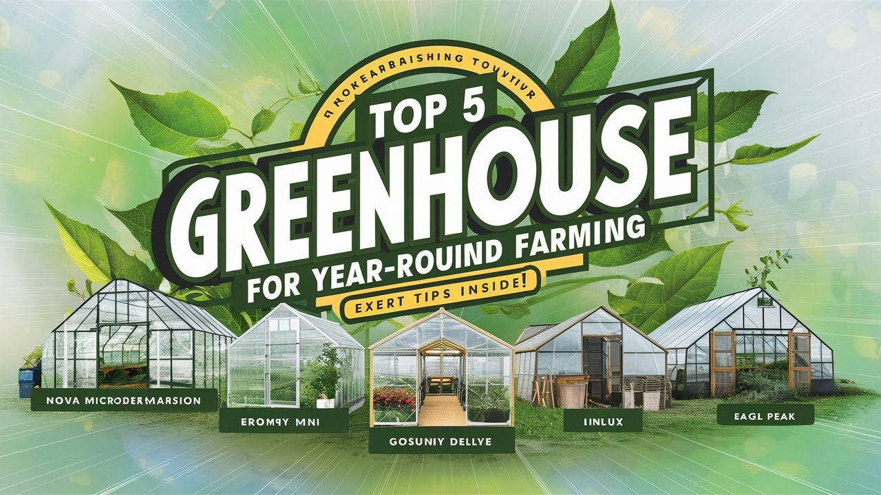 Building a Greenhouse for Year-Round Farming: Top 5 Picks and Expert Tips