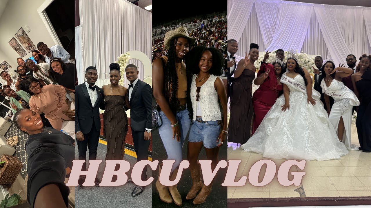HBCU VLOG: университет A&M в Алабаме, коронация, футбольный матч, королевский двор, жизнь в HBCU,...