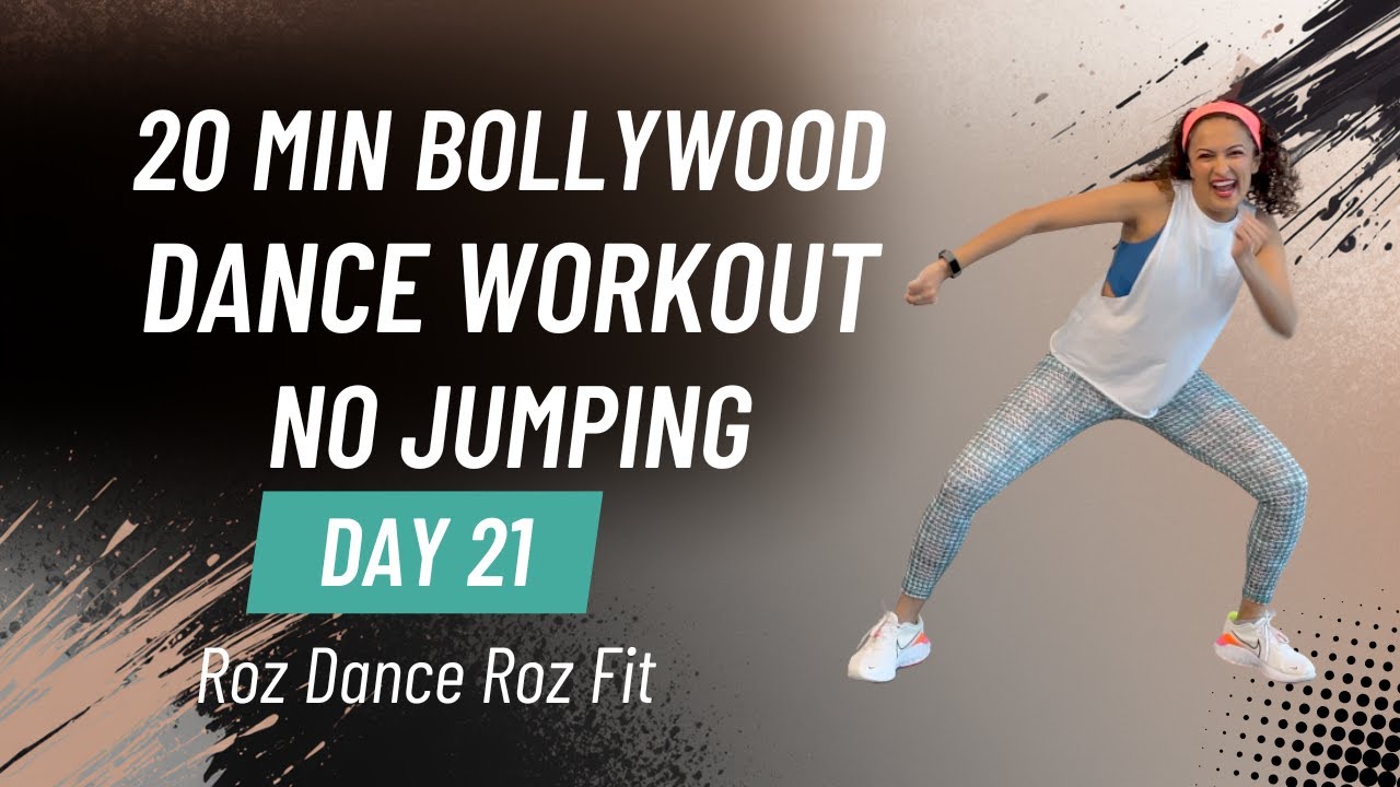 Day 21 Bollywood Dance Workout (20 Minutes) | Warmup + Cooldown included | Roz Dance Roz Fit