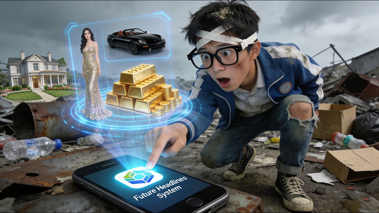 【FULL】NEW🔥Future-Predicting App—Poor Student Trade Stocks, Appraise Treasures, And Escape Poverty