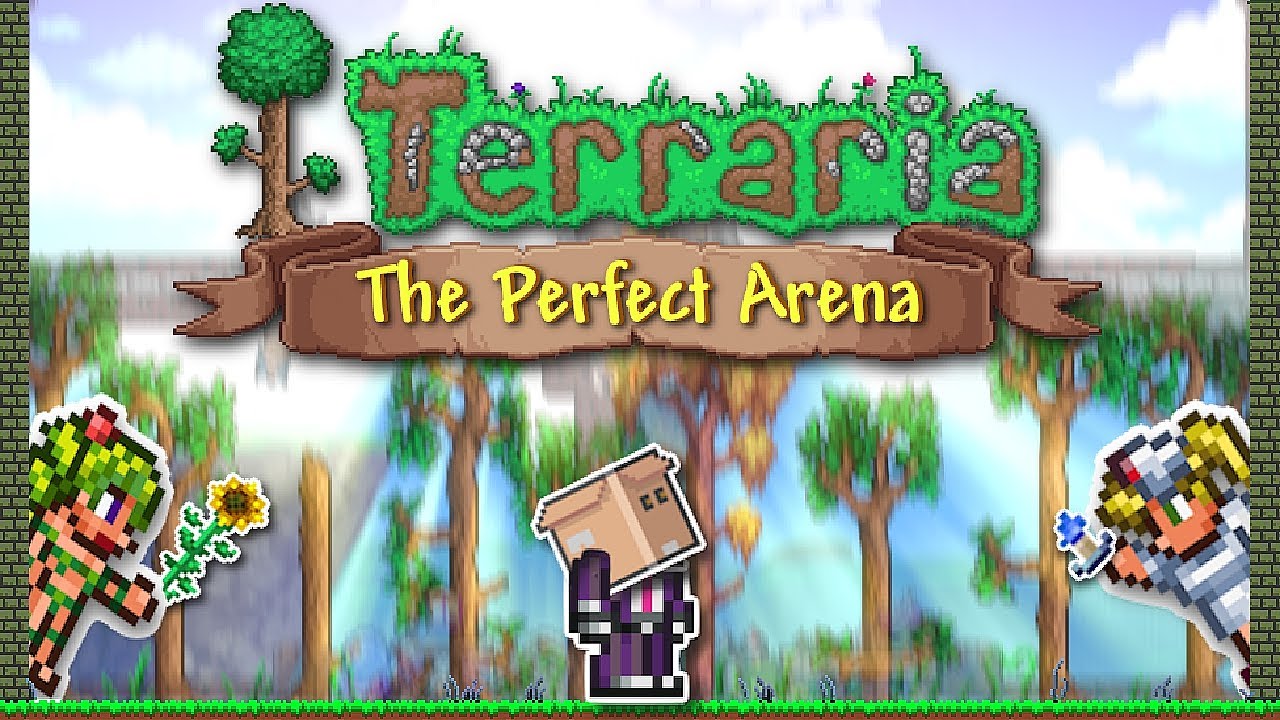 The Perfect Arena Setup for Terraria!