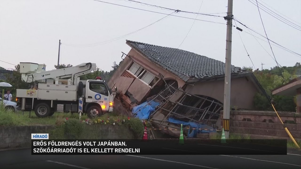 Erős f&ouml;ldreng&eacute;s volt Jap&aacute;nban