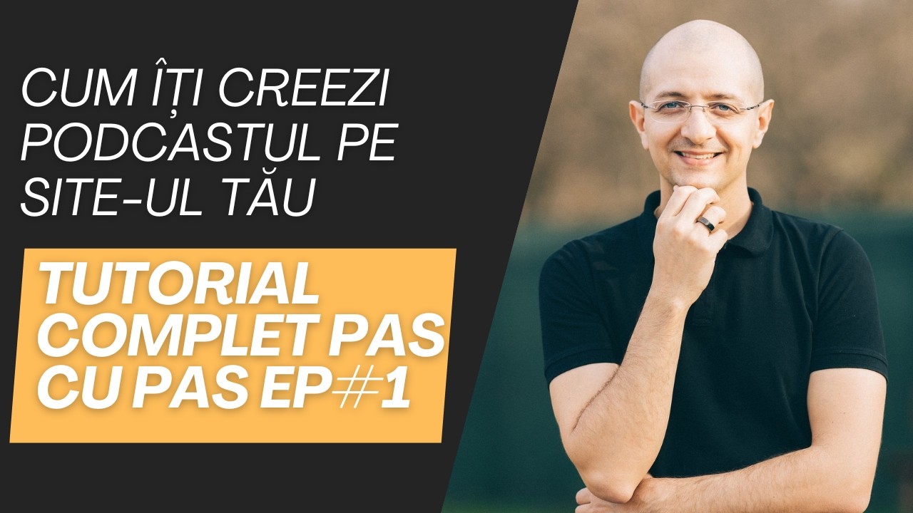 Cum Îți Creezi Podcastul Pe Site-ul Tău Fără Platforme Externe | Tutorial Complet Pas Cu Pas