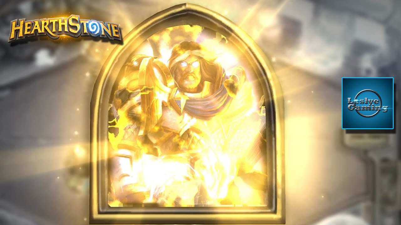 Hearthstone - 500 Wins with Paladin - Golden Portrait