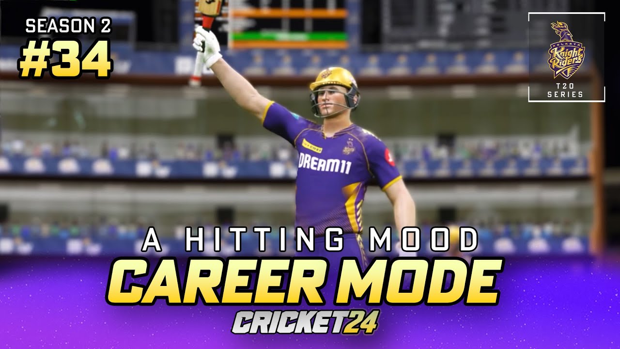 I'm in a hitting MOOD - Cricket 24 Career Mode #34